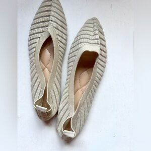 Cream Flats Size 40